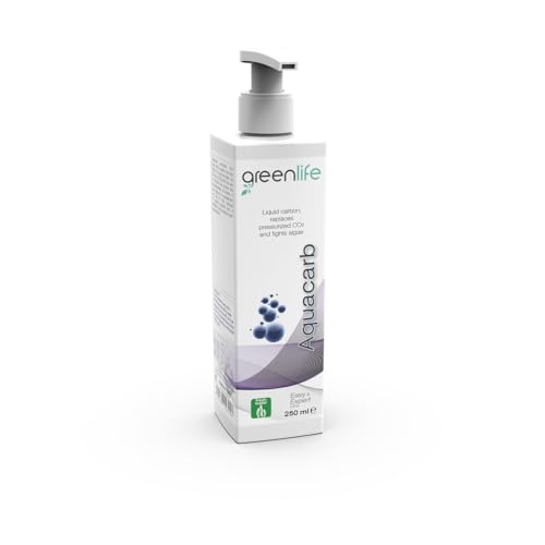 Greenlife Aquacarb – 250 ml – flüssiger Kohlenstoff für Aquarien mit Pflanzen – Anti-Algen – by Oceanlife von Oceanlife