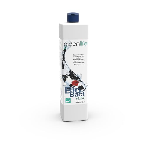 Greenlife Bio Bact Pond - 1000 ml - Nitrifizierende, denitrifizierende und anaerobe Bakterien für den Teich - by Oceanlife von Oceanlife