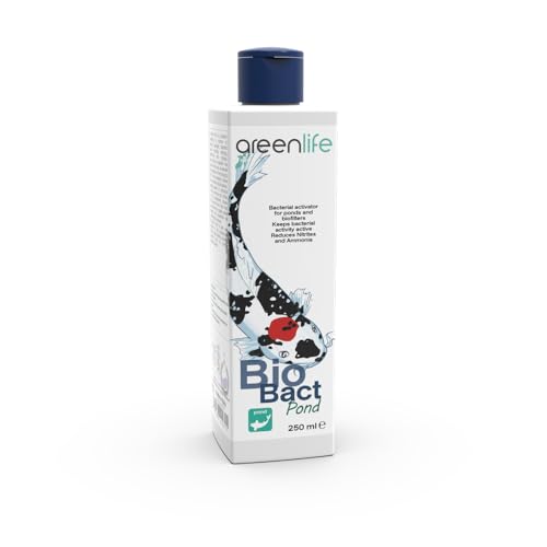 Greenlife Bio Bact Pond - 250 ml - Nitrifizierende, denitrifizierende und anaerobe Bakterien für den Teich - by Oceanlife von Oceanlife