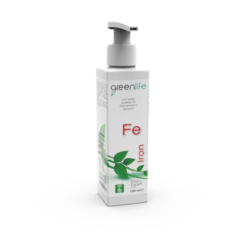 Greenlife Iron Fe – 150 ml – Schnelles und langsames Abgabeisen für Aquarien mit Pflanzen – by Oceanlife von Oceanlife