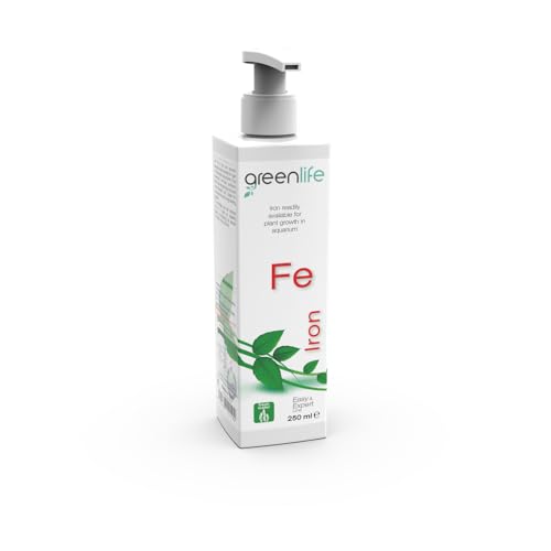 Greenlife Iron Fe – 250 ml – Schnelles und langsames Abgabeisen für Aquarien mit Pflanzen – by Oceanlife von Oceanlife