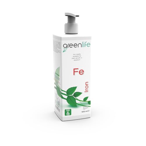 Greenlife Iron Fe – 500 ml – Schnelles und langsames Abgabeisen für Aquarien mit Pflanzen – by Oceanlife von Oceanlife