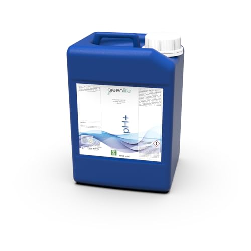 Greenlife pH-Plus – 5 l – pH-Lösung für Süßwasseraquarien – by Oceanlife von Oceanlife