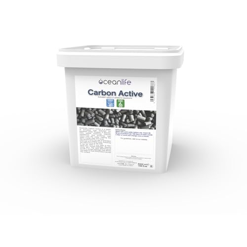 Oceanlife Carbon Active 5000 ml Aktivkohle Pellets zur Filterung im Aquarium von Oceanlife