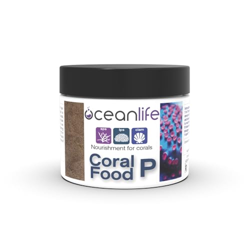 Oceanlife Coral Food P - 70g (150ml) - Proteinfutter Pulver für Korallen von Oceanlife