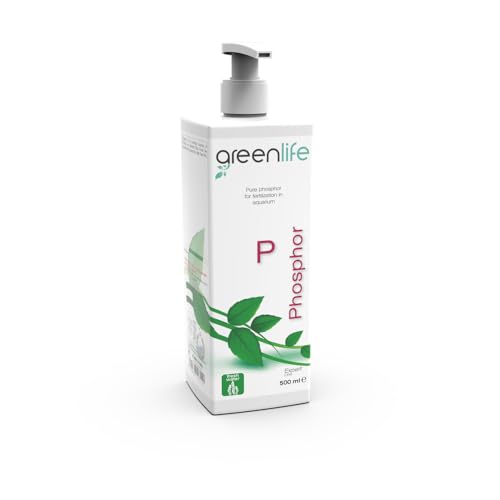 Oceanlife Greenlife Phosphor P – 500 ml – Phosphor Dünger auf Phosphorbasis für Aquarien mit Pflanzen – by von Oceanlife