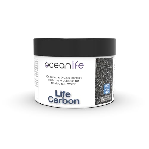 Oceanlife Life Carbon Aktivkohle Granulat für Meerwasseraquarien, 250 ml von Oceanlife