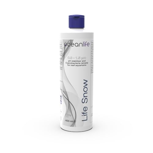 Oceanlife Life Snow – 400 ml – pH-Regler und Cyanobakterien-Antagonist für Meerwasseraquarien von Oceanlife