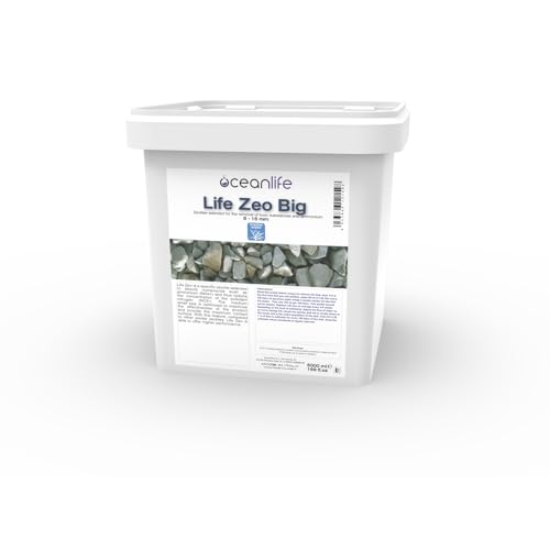 Oceanlife Life Zeo Big - 25 kg - Zeolith grobe Körnung 8-16 mm zur Filterung im Aquarium von Oceanlife