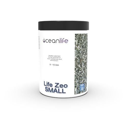 Oceanlife Life Zeo Small - 1000 ml - Zeolith mittlere Körnung 5-10 mm zur Filterung im Aquarium von Oceanlife