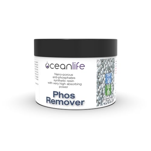 Oceanlife Phos Remover - 250ml - Kunstharz zur Entfernung großer Mengen an Phosphaten und Silikaten im Aquarium von Oceanlife