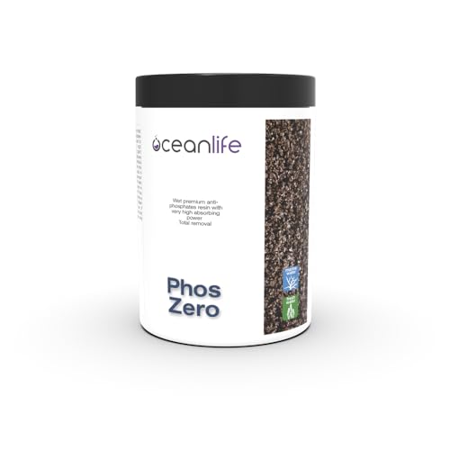 Oceanlife Phos Zero - 1000 ml - Harz auf Eisenbasis mit sehr hoher Entfernungskraft gegen Phosphate und Silikate im Aquarium von Oceanlife