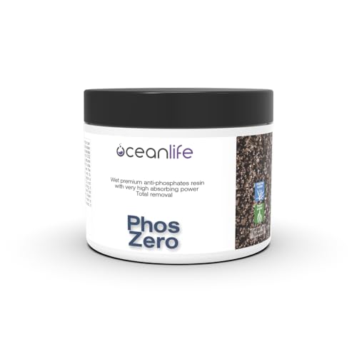 Oceanlife Phos Zero - 500 ml - Harz auf Eisenbasis mit sehr hoher Entfernungskraft gegen Phosphate und Silikate im Aquarium von Oceanlife