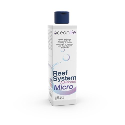 Oceanlife Reef System Advanced Micro - 250 ml - Mikroelemente für das fortschrittliche Wiederintergationssystem für Meerwasseraquarien von Oceanlife