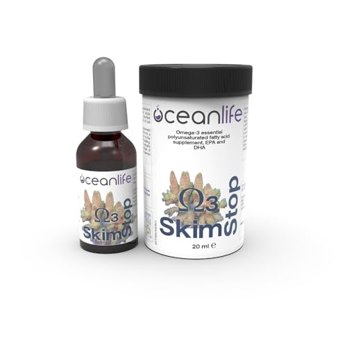 Oceanlife Skim Stop Omega 3-20 ml - Omega 3 und Schaumhemmer für die richtige Ernährung von Oceanlife