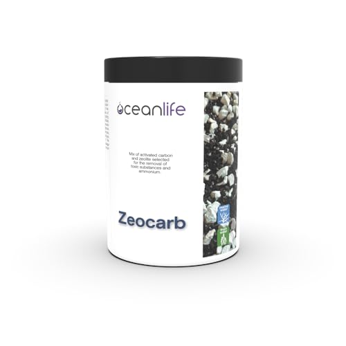 Oceanlife ZeoCarb 1000 ml Aktivkohle + Zeolith Mix zur Filterung im Aquarium von Oceanlife