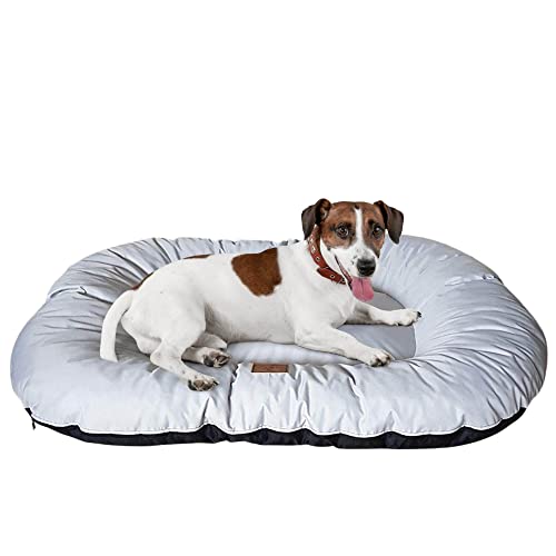 Odolplusz Oval Hundekissen Hundebett Liegekissen Hunde Kissen waschbar 120x80 EXTA WEICH von Odolplusz