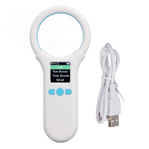 Odorkle W91A 134,2 kHz / 125 kHz USB-Datenverbindung Tiermarkenscanner Drahtloser RFID-Tierchip-ID-Leser EMID/FDX B Handtiermarkenscanner von Odorkle