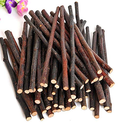 Ogquaton Natürliche Holz Chew Sticks Zweige für kleine Haustiere Kaninchen Hamster Meerschweinchen Spielzeug praktisch und beliebt von Ogquaton