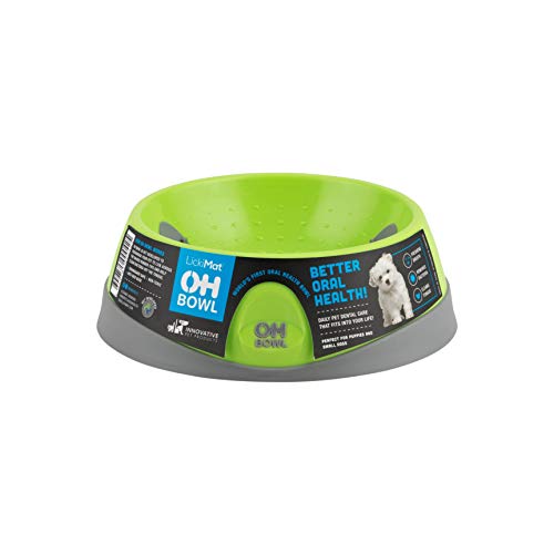 Oh Bowl Fresh-Breath Hundenapf, Grün, Größe S von Oh Bowl