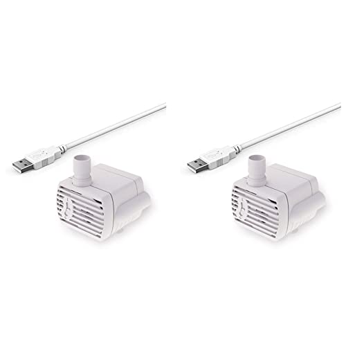 Ohewiiuk 2X Ultra Leise Wasser Pumpe für Haustier Wasser Fontänen USB Tauch Wasser Pumpe DC5V von Ohewiiuk