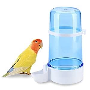 Old Tjikko Vogel-Wasserspender für Kleintiere, Futterspender für Vögel, Hamster, automatisches Futtergerät, Wasserspender für Käfigzubehör von Old Tjikko