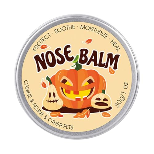 Oldmoom Nasenbalsam für Hunde, Balsam für trockene Nasen bei Hunden - Natürlicher Hundepfotenbalsam,Revitalisierender natürlicher Hundehautbalsam, natürliche Nasenfeuchtigkeitscreme und Heilcreme für von Oldmoom