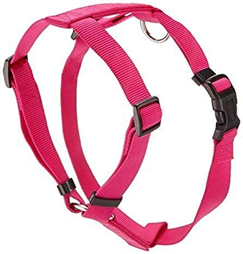 OmniPet Adjustable Step in Pet Harness Medium, Raspberry von OmniPet