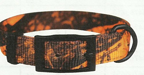 OmniPet Dee in Front Nylon Pet Collar, 21", Mossy Oak Blaze Orange Camouflage von OmniPet