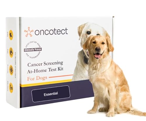 Oncotect Hundekrebs-Screening-Test-Set, einfach zu verwenden, zu Hause, Krebserkennung, erschwinglicher nicht-invasiver Urin-basierter Test, funktioniert bei allen Hunderassen und Altersgruppen von Oncotect