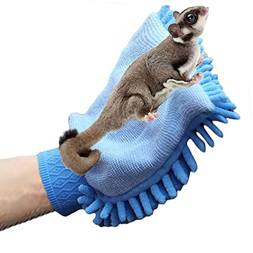 Oncpcare Sugar Glider Bonding-Handschuh für Kleintiere, Rattenzubehör, Igelzubehör, Igelzubehör, Igelzubehör, zufällige Farbauswahl von Oncpcare