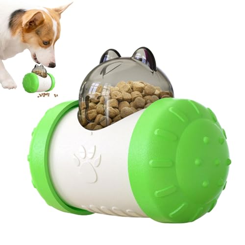 Leckerli-Spender-Spielzeug für Hunde, Tumbler-Haustierspielzeug - Interaktiver Tumbler Swing Futterspenderball für Katzen - Leckerli-Spenderspielzeug, IQ-Training-Futterpuzzleball für Welpen bis große von Onkujlpst