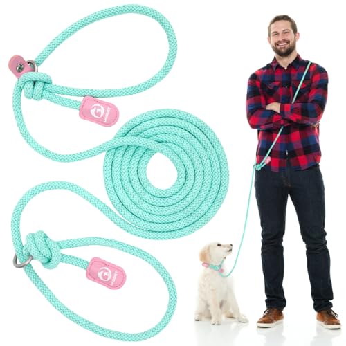 Onlyesh Hundeleine 3m Verstellbar, Freihändige Hundeleine, Joggingleine Nylon-für kleine, mittelgroße Hunde, für Hunde bis 10kg, für Laufen und Training von Onlyesh