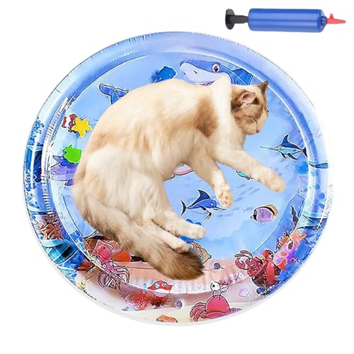 Onlynery Hund Wasserbett - Sensor Spielmatte - Interaktive Kühlmatte Für Wohnung Haus Zum Schlafen Und Entspannen Bei Warmem Wetter Onlynery Hund Wasserbett - Sensor Spielmatte - Interaktive Kühlmatte Für Wohnung Haus Zum Schlafen Und Entspannen Bei Warmem Wetter von Onlynery