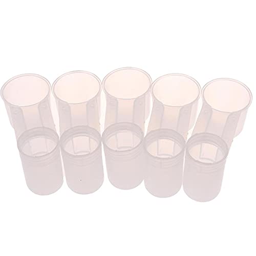 Onsinic 5pcs Geflügel Wachtel Docking Waterer Werkzeuge Für 3 Flaschen Transparent Vögel Wasser Trinkbecher von Onsinic