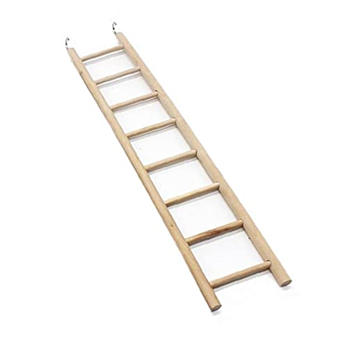 Onsinic Vögel Spielzeug Holzleitern Schaukel Scratcher Perch Climbing Ladder Vogelkäfig Hamster Parrot Spielzeug Pet Supplies von Onsinic