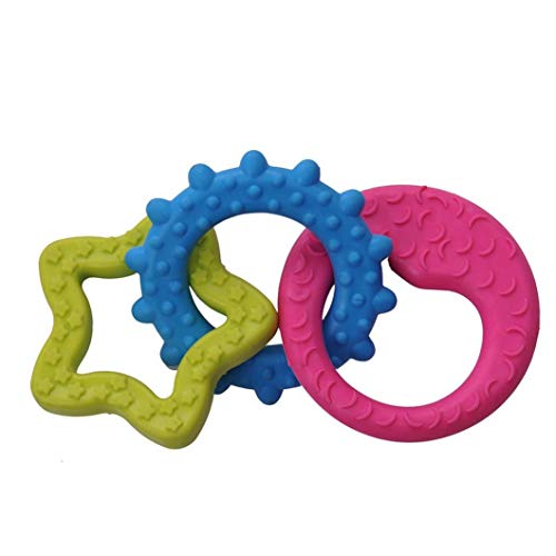 Onsinic Welpen-Ring-Knochen-kauen-Spielzeug von Onsinic