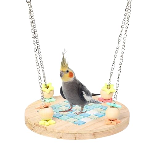 Opdestn Vogel Schaukel Hängematte | Vogelhängematte mit Kühlkissen - Abnehmbare Schlafschaukel, Beißfestes Käfigspielzeug für Sittiche Kanarienvögel Unzertrennliche Nymphensittiche zum Ruhen Spielen Opdestn Vogel Schaukel Hängematte | Vogelhängematte mit Kühlkissen - Abnehmbare Schlafschaukel, Beißfestes Käfigspielzeug für Sittiche Kanarienvögel Unzertrennliche Nymphensittiche zum Ruhen Spielen von Opdestn