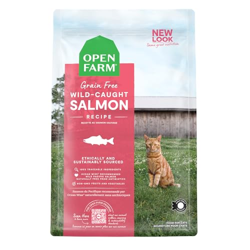 Open Farm Getreidefreies Trockenfutter für Katzen, 8 lb. von Open Farm