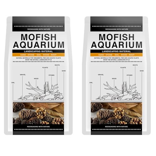 Aquarium-Erlenzapfen – natürliche Aquarien, niedriger, multifunktionaler Garnelen, Aquarium-Dekorationen, Zubehör, sicherer Wasseraufbereiter, Aquarien, Botanicals für Süßwasser, Schwarzwasser, 2 von Opilroyn