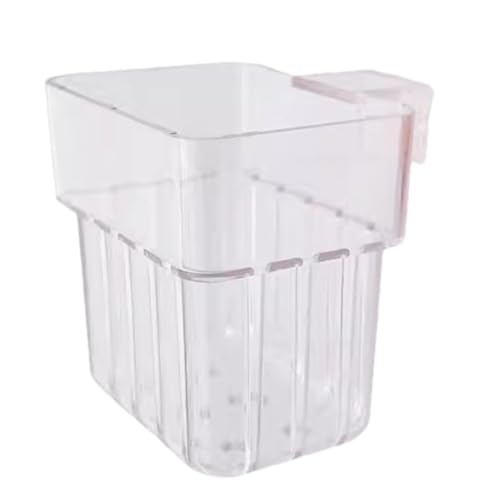 Aquarium-Pflanzenhalter, Wasserpflanzen-Halter, Wasserpflanzen-Becher, transparente Aquarium-Dekoration, transparenter Aquarium-Pflanzgefäß, Elegante Dekoration für Aquarien, 80 x 80 x 57 mm von Opilroyn