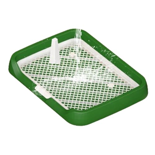 Hundetöpfchen-Tablett – Hundetöpfchen-Tablett mit Netzgittern, wiederverwendbarer Haustier-Töpfchenhalter | Indoor-Toiletten-Welpen-Pee, PP-Hundetraining, Toiletten-Töpfchen-Training, Pee-Pad-Halter f von Opilroyn