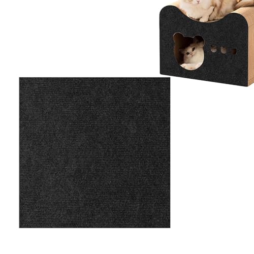 Katzenkratzmatte - Teppich Katzenkratzer, Vlies-Polyester-Katzenbaum-Teppich | Trimmbare Katzenwandmöbel, Katzenkratzmatte für Kratzbaum, Katzen-Haustier-Kratzzubehör von Opilroyn