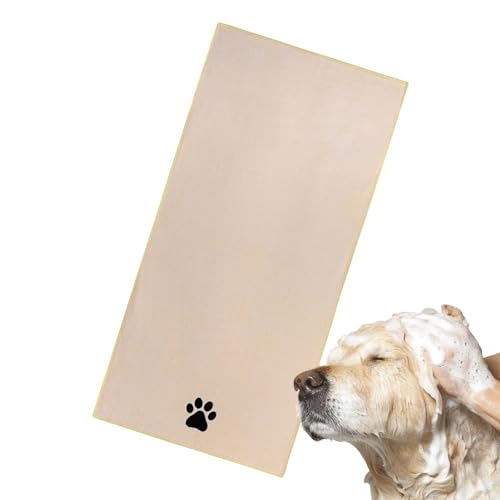 Kleines Hundehandtuch, saugfähiges Haustierhandtuch | 13,7 x 29,5 Zoll Hundehandtuch - Saugfähiges Hundehandtuch, Mikrofaser-Pflegehandtuch, Duschtuch, weiches Pfoten-Hunde-Trockentuch zum Baden von Opilroyn