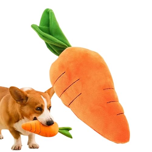 Opilroyn Hundekarotte Haustier Quietschspielzeug Karottenform Hund Quietschspielzeug Sicher Gefüllte Plüsch Welpenspielzeug Hundespielzeug für Stunden Opilroyn Hundekarotte Haustier Quietschspielzeug Karottenform Hund Quietschspielzeug Sicher Gefüllte Plüsch Welpenspielzeug Hundespielzeug für Stunden von Opilroyn