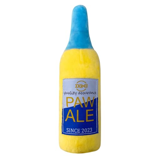 Opilroyn Hundepfeifen-Spielzeuge - Lustiges Bier-Hundespielzeug, Welpen-Spielzeug | Plüsch-Bierflasche zum für Welpenzahnungszeit, interaktives Plüschtier-Spiel für kleine, mittelgroße und große Opilroyn Hundepfeifen-Spielzeuge - Lustiges Bier-Hundespielzeug, Welpen-Spielzeug | Plüsch-Bierflasche zum für Welpenzahnungszeit, interaktives Plüschtier-Spiel für kleine, mittelgroße und große von Opilroyn