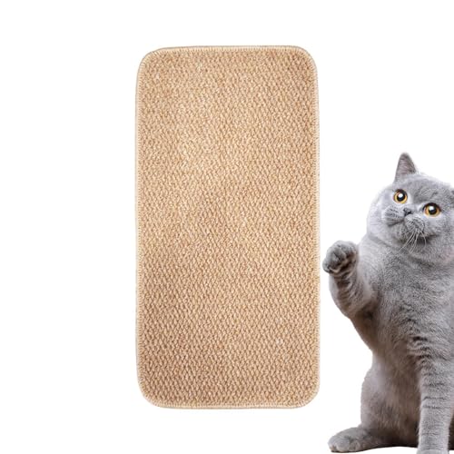 Opilroyn Katzenkratzmatte - Natürliches Sisal Haustier Scratcher Cat Claw Pads - Verschleißfest, Anti-Rutsch-Design für Indoor-Katzen, Schleifen Krallen Nägel von Opilroyn