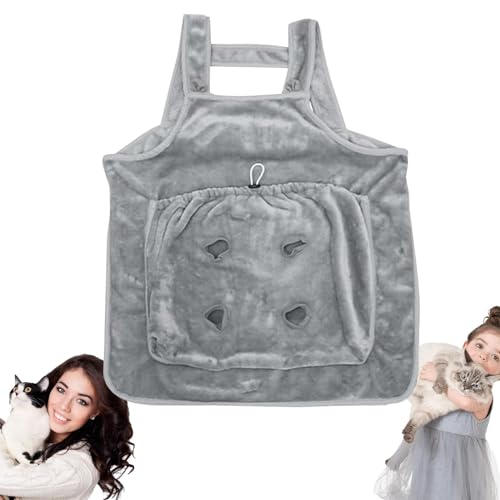 Opilroyn Porte-tablier Pour Chat -1/2 Pièces Porte-tablier Pour Chat | Tablier De Transport Pour Petit Chien, Tablier De Transport Pour Chat Avec Trous, Sac De Transport D'accompagnement Pour Tenir Le von Opilroyn