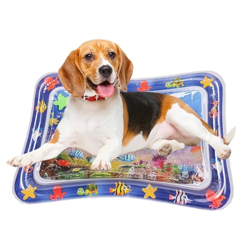 Wassersensorisches Pad Wasserspiel – verdickte Wasserspielmatte, interaktive Wasserspielmatte, tragbare Wassersensorik-Pad, Wasserspiel, Hundebett-Matten, Sensor-Wasserspielmatte, komfortables, von Opilroyn