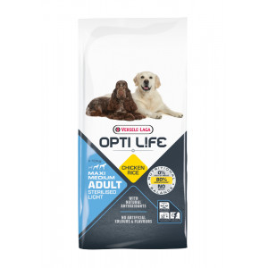 Opti Life Adult Sterilised Light Medium/Maxi Hundefutter 12,5 kg von Opti Life